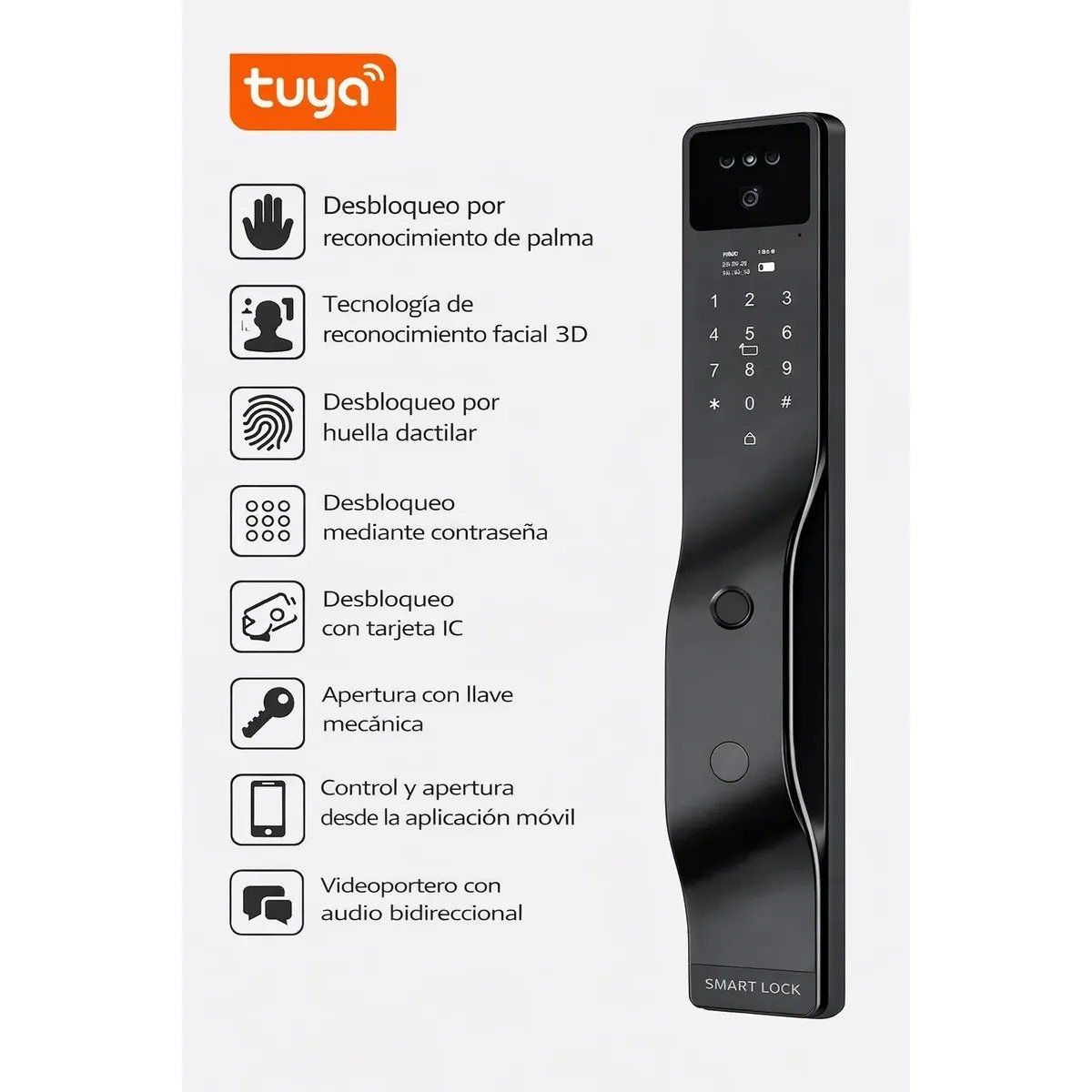 Cerradura inteligente Wifi Slim Premium - Imagen 4